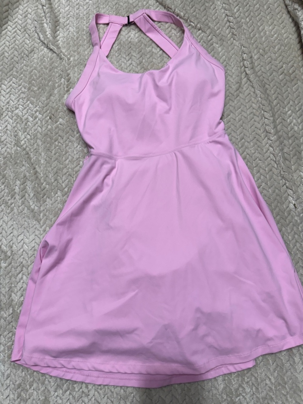 Halara SoftlyZero™ Plush Backless Active Dress-Easy Peezy Edition